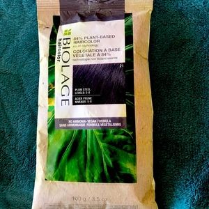 Biolage hair color  Plum Steel